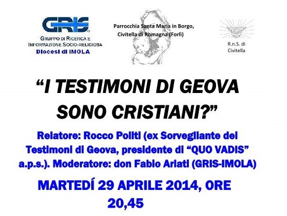 Testimoni Di Geova Sono Cristiani