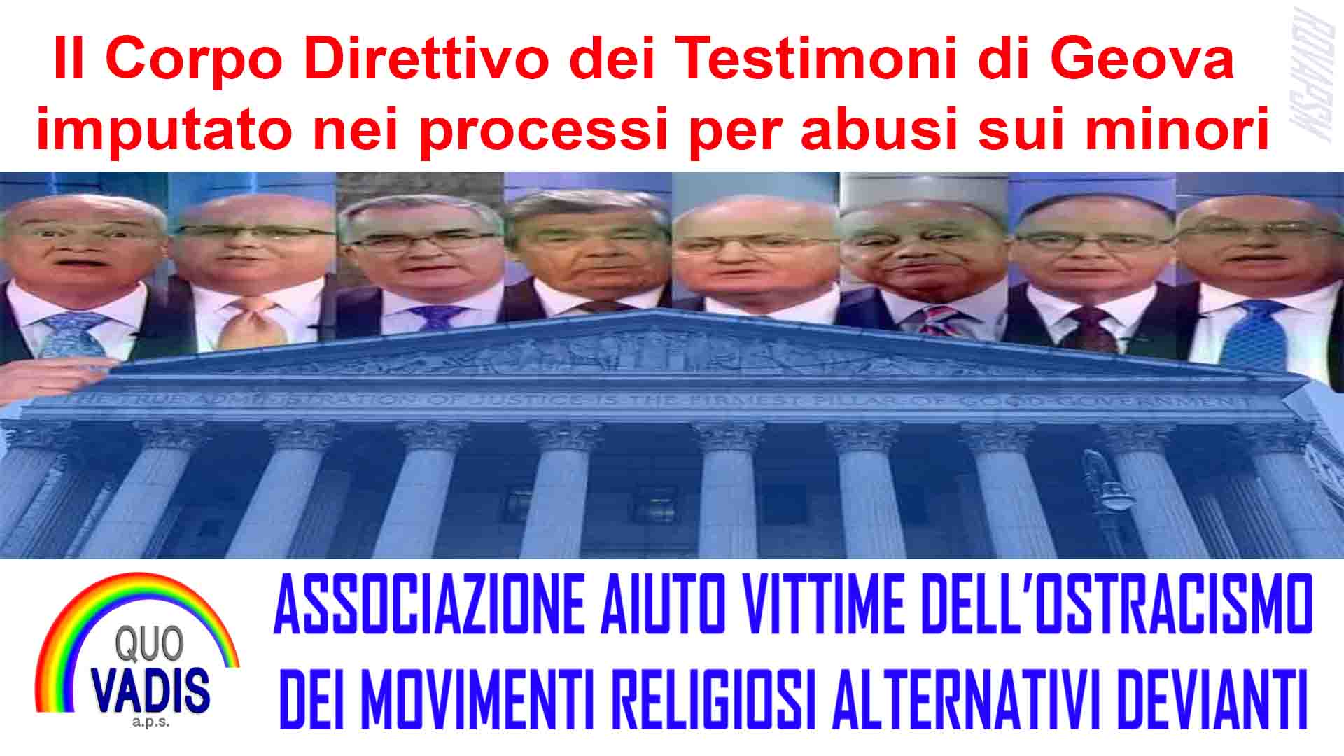 Rocco Politi | Il Corpo Direttivo dei Testimoni di Geova imputato nei